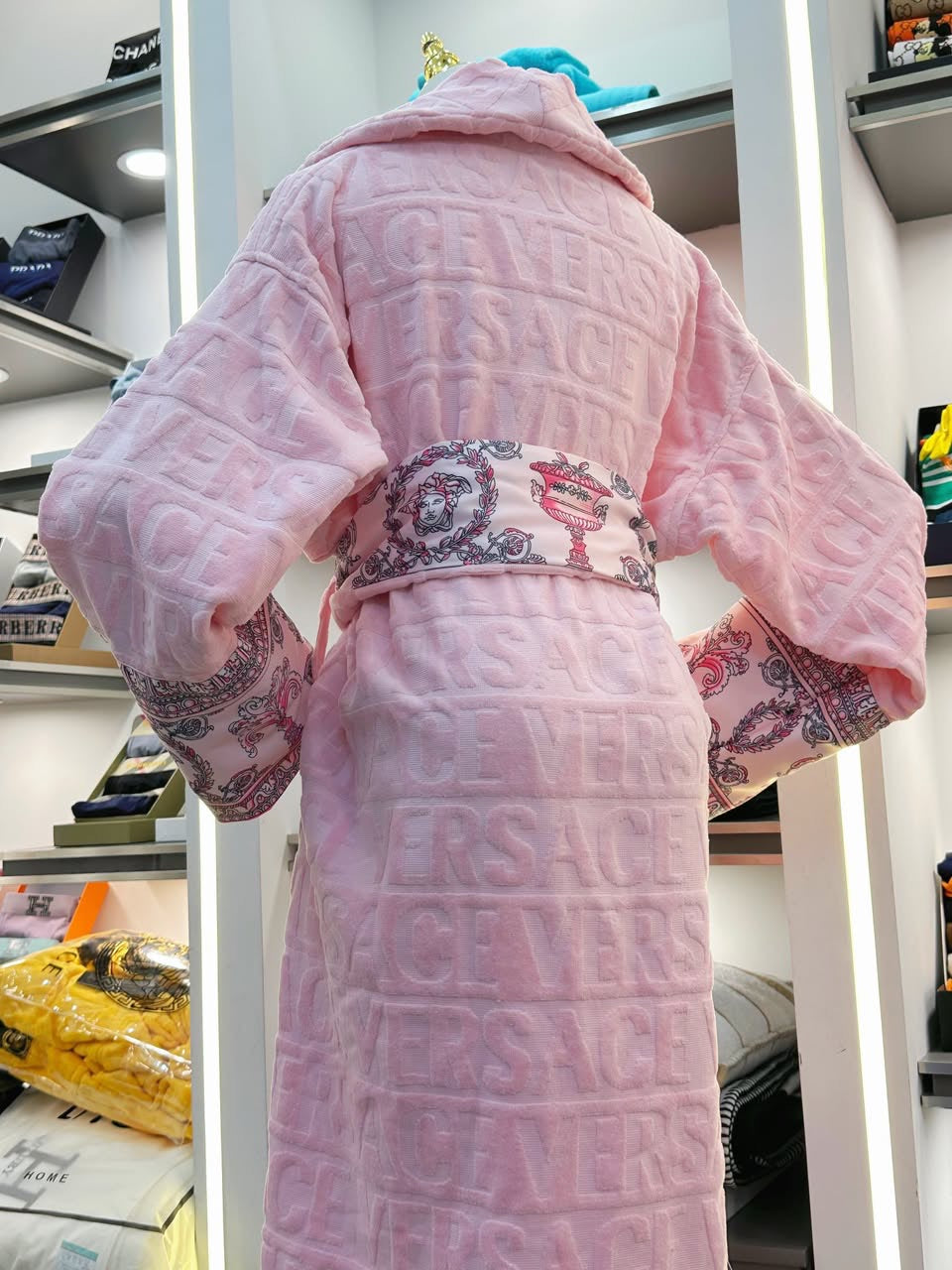 Versace Pink Robe