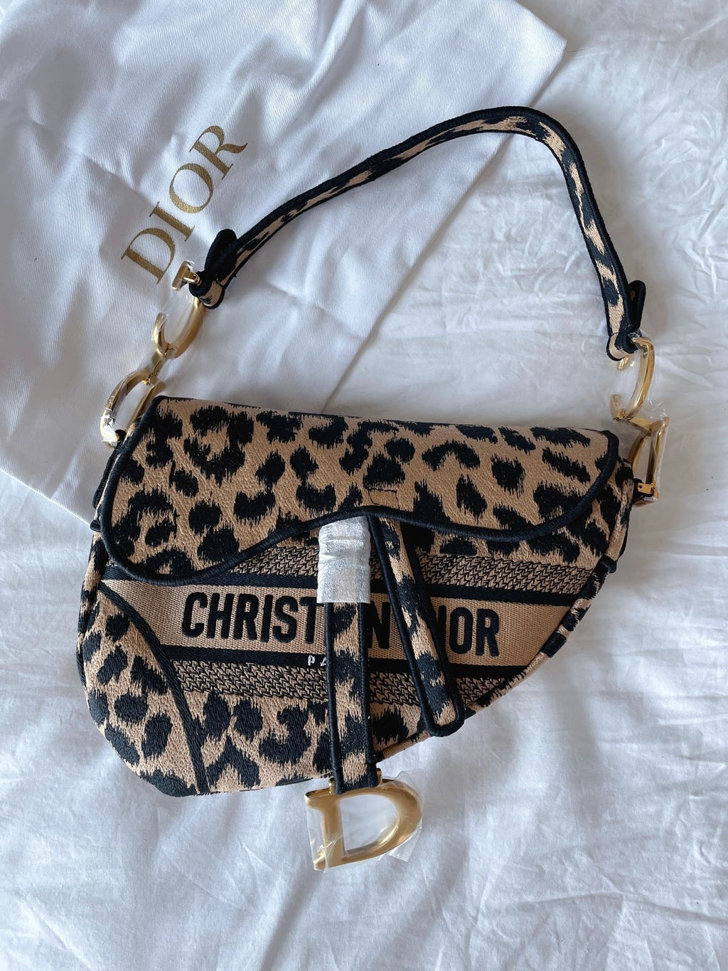 Christian Dior Cheetah print Handbag