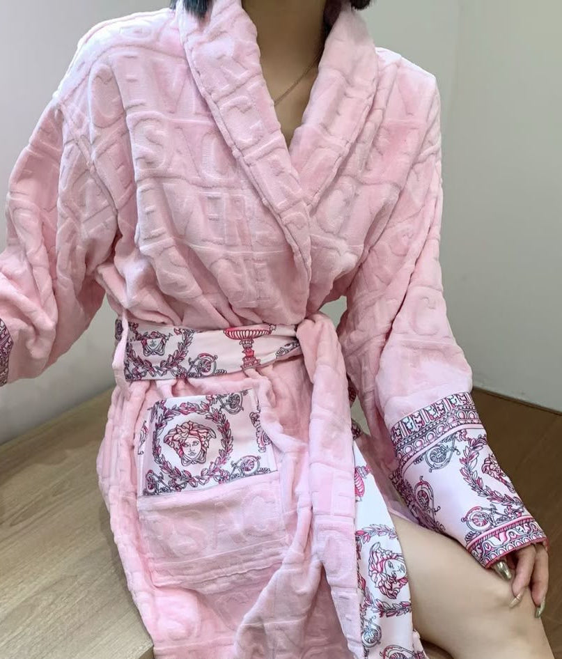 Versace Pink Robe