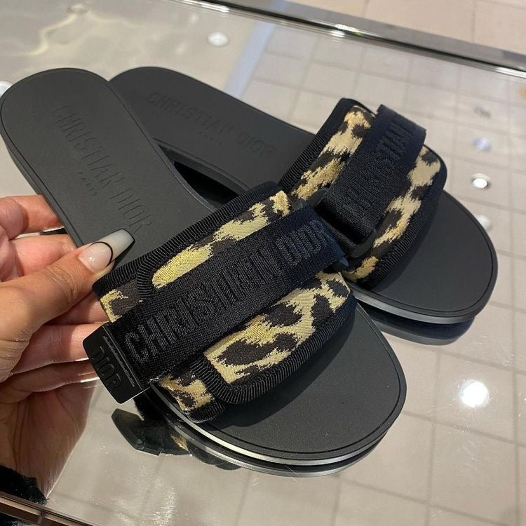 Christian Dior Cheetah Sandals