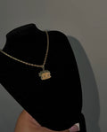 Betty Boop face necklace