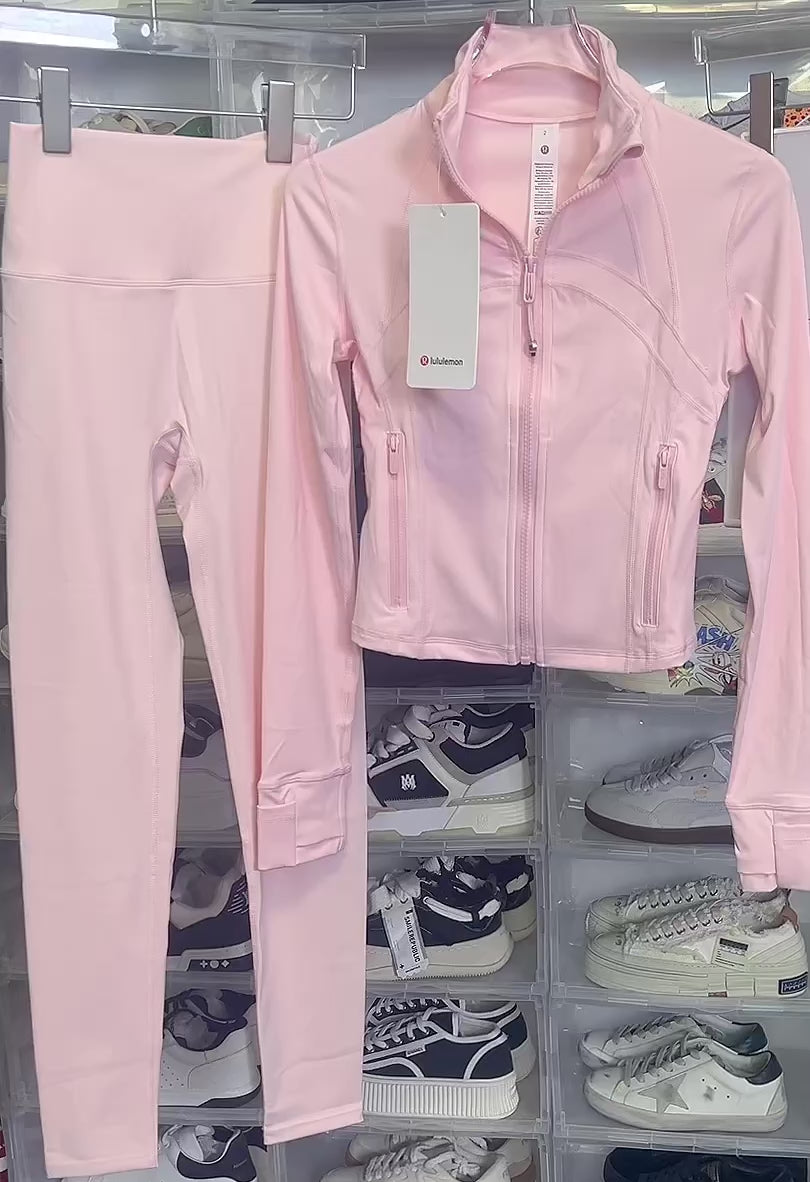 Baby pink lululemon set