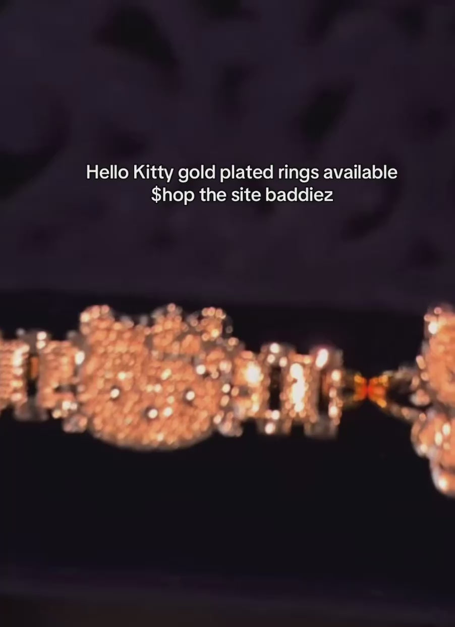 HK gold plated rings