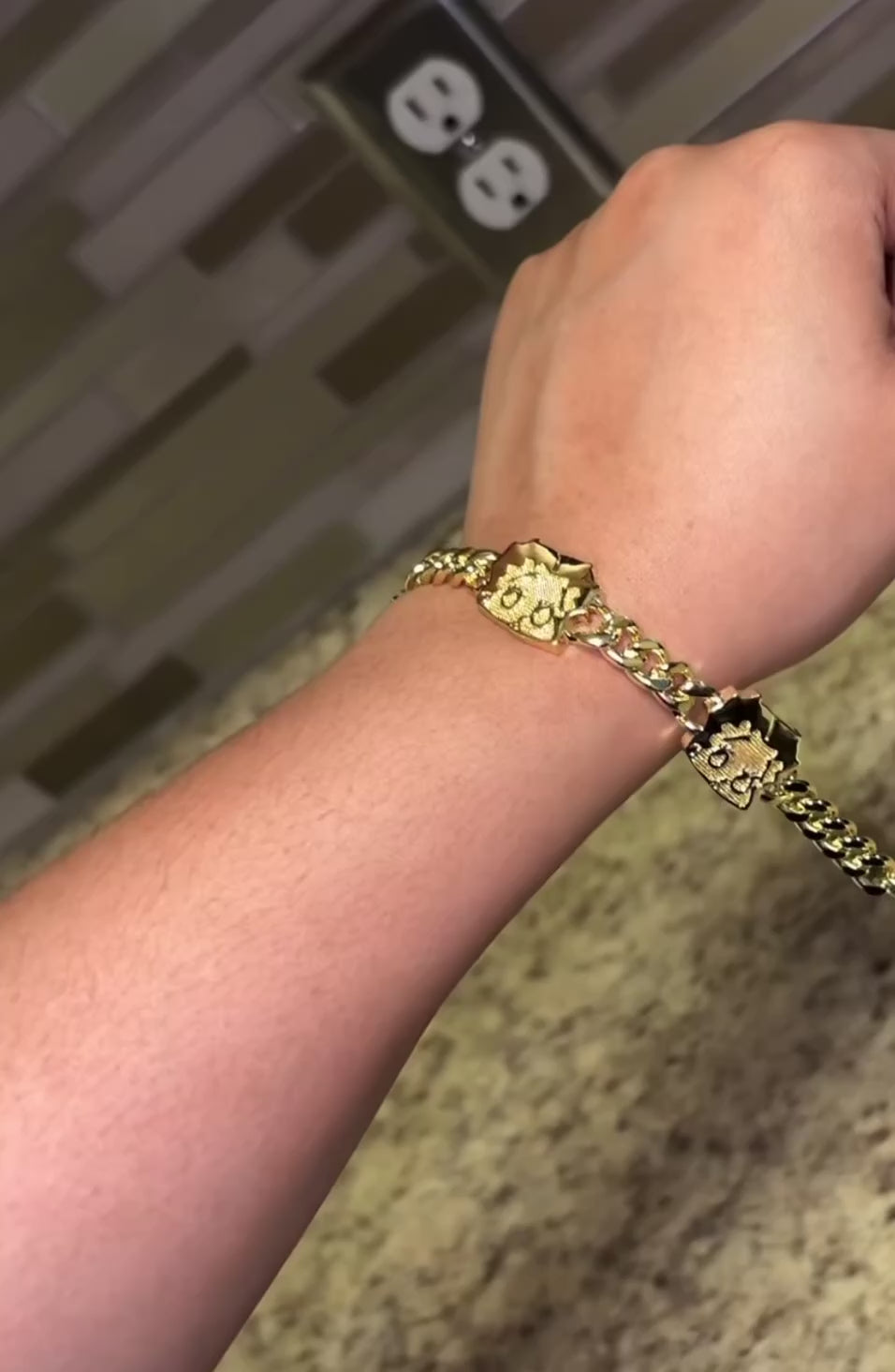 BB Gold Plated Bracelet
