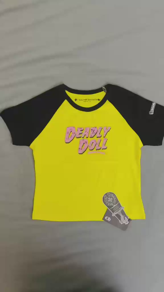 Chrome Hearts Deadly Doll Crop Tees