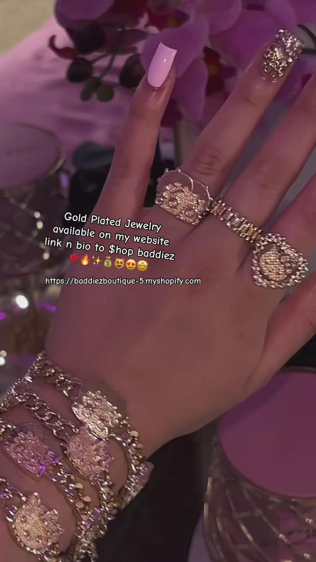 BB Gold Plated Bracelet