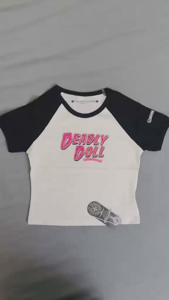 Chrome Hearts Deadly Doll Crop Tees