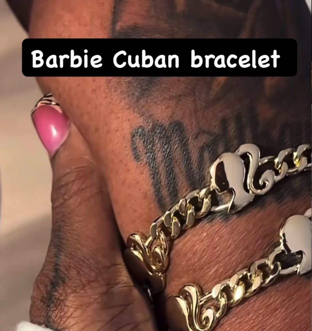 Barbie Cuban Bracelet